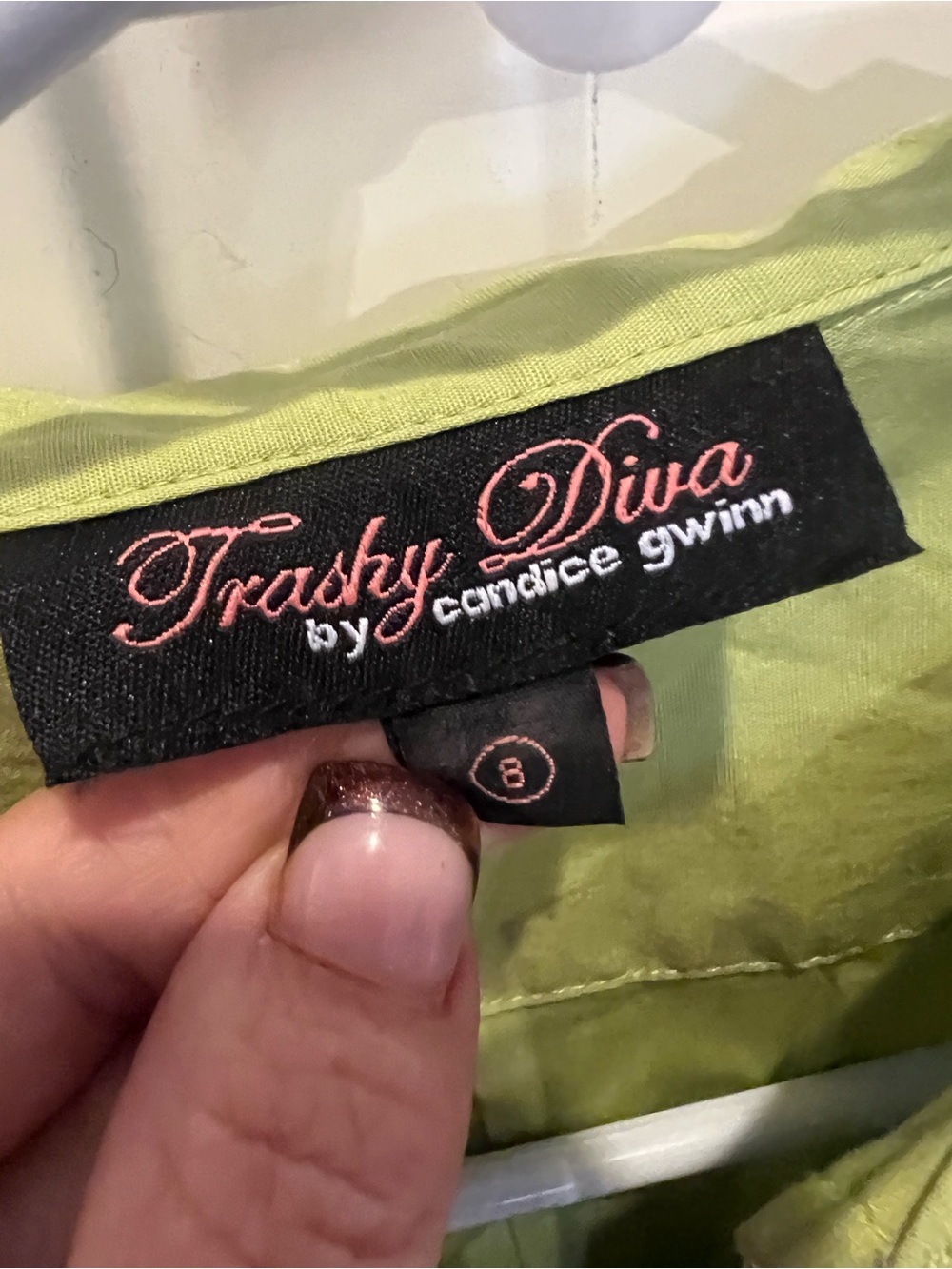 Trashy Diva Lime Green Dress